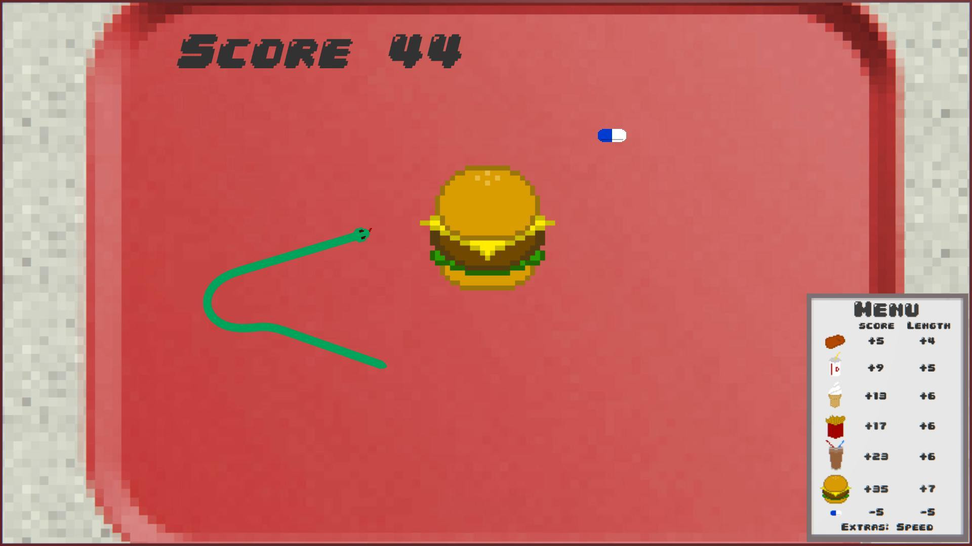 Новости о Fast Food Snake (Prototype) (itch)