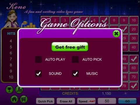 Keno Casino Party Gold-Land PRO