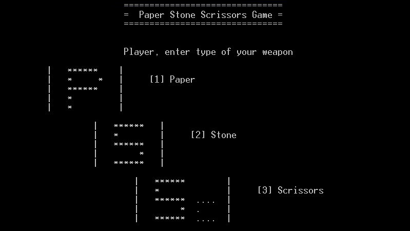 Paper Stone Scrissors Game (itch) Paper Stone Scrissors Game (itch)