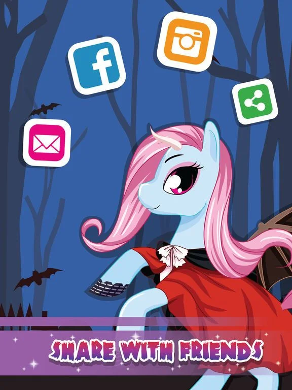 Pony Monster Characters Dress Up For MyLittle Girl