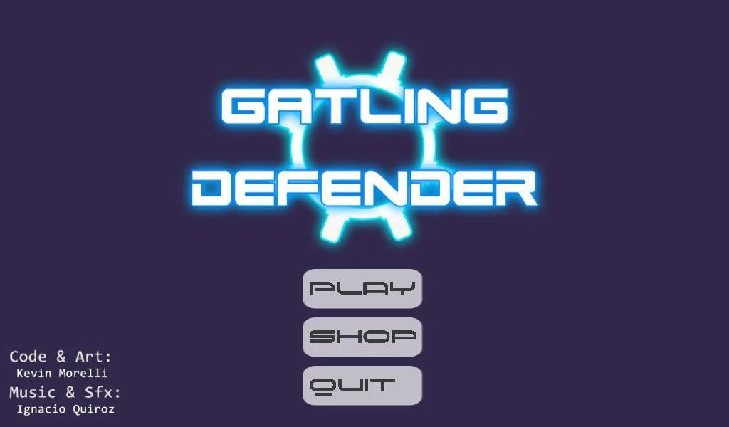 Gatling Defender [Prototype] (itch)