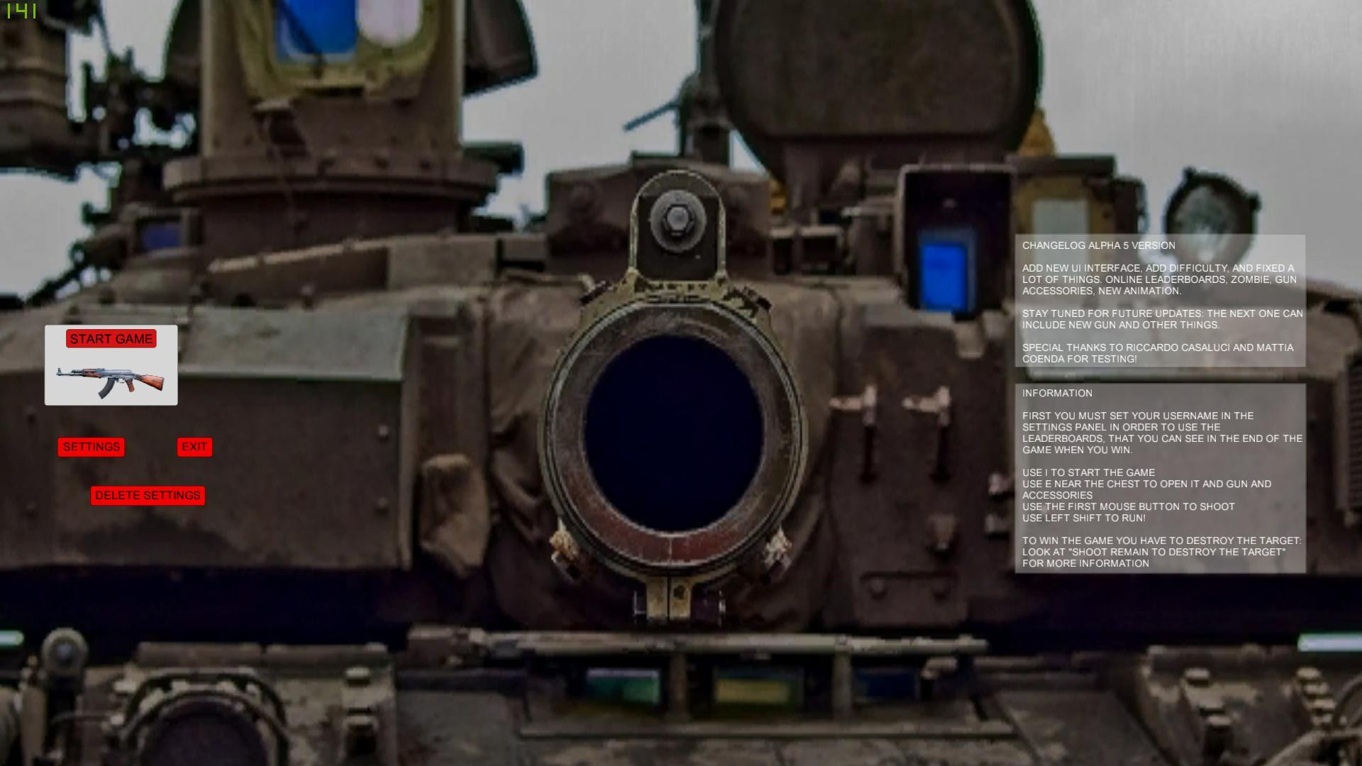 Survival Horror Shooter (itch)