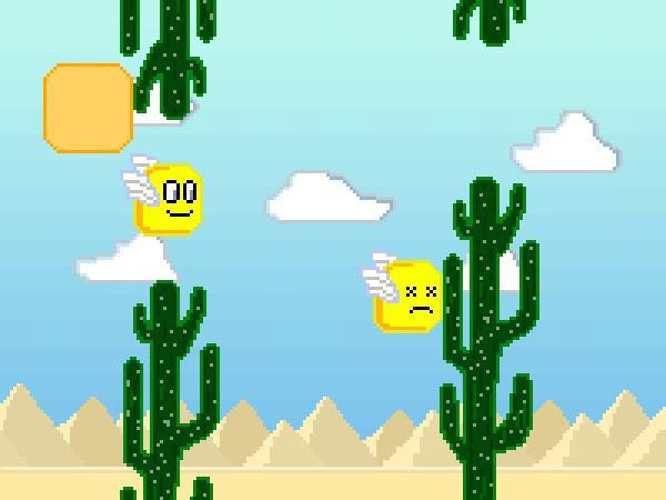 Flappy OOF On The Desert (itch)