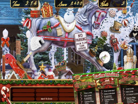 Hidden Objects Christmas Magic Celebration Time