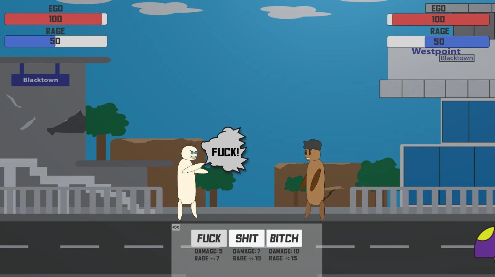 Рецензии Profanity Fighters (itch)