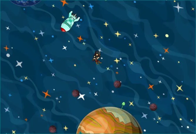 Planet Hopper - Ludum Dare 38 (itch)