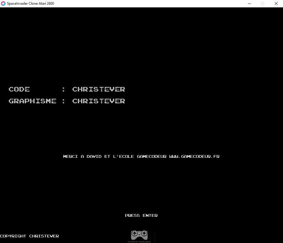 SPACE INVADERS (itch) (Christever)
