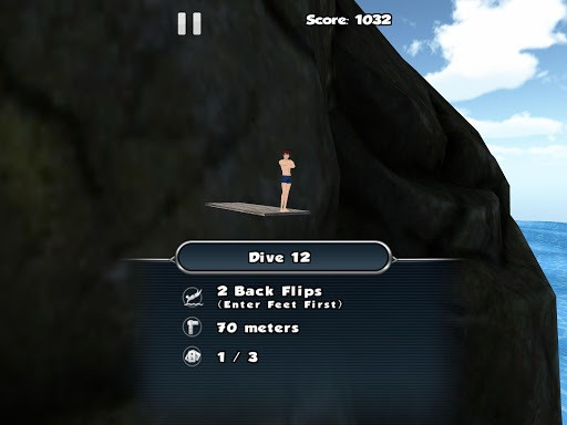 Рецензии Cliff Diving 3D Free