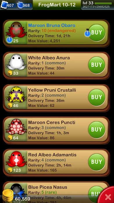 Pocket Frogs - Free pet farming Pocket Frogs - Free pet farming