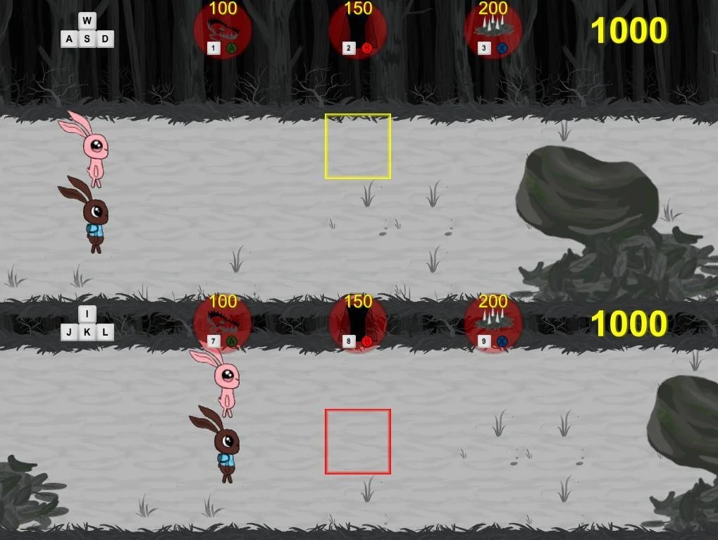 Backstabbin' Bunnies (Game Jam Rough version) (itch)