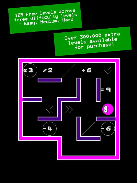 Numplussed - Number Puzzle Maze Numplussed - Number Puzzle Maze