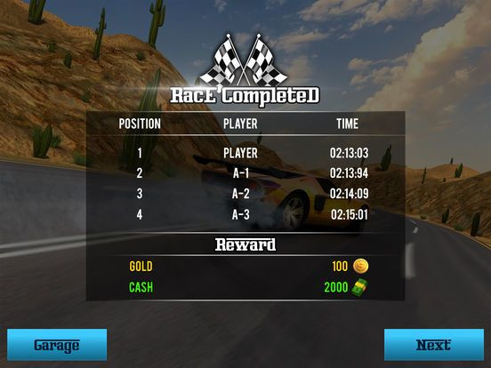 Fast Racing Car Simulator 3D - Winter Race 2017