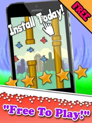 Smash The Blue Bird-ie 2 - Hard-est Flappy Resurrection Of Tiny Fatty Yeet