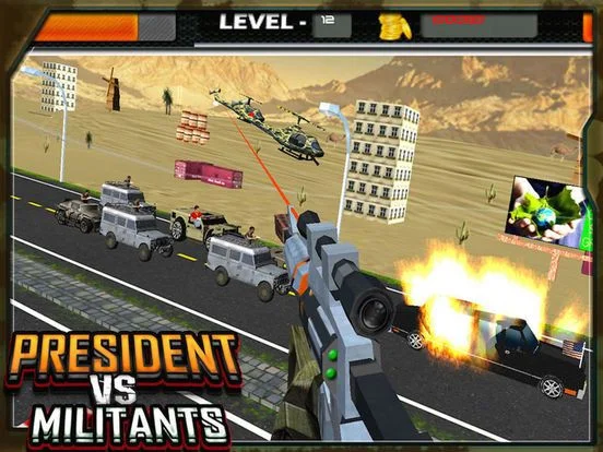 President Vs Militant - Clash of Commando War Game President Vs Militant - Clash of Commando War Game