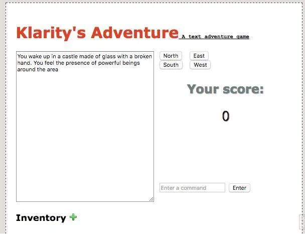 Text Adventure (itch) Text Adventure (itch)