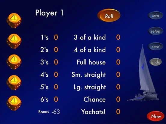 Yachats ( a 5 dice game) Yachats ( a 5 dice game)
