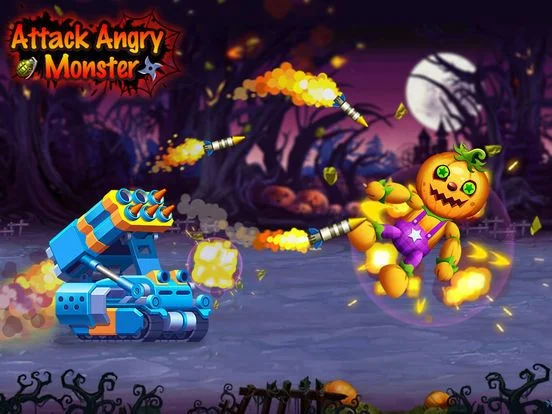 Attack Angry Monster Attack Angry Monster