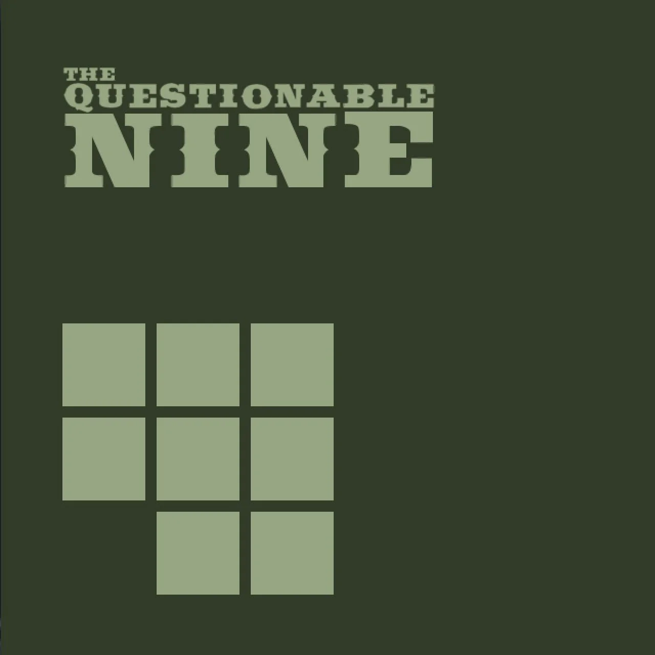 The Questionable Nine (itch)