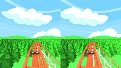 VR Roller Coaster for Cardboard Virtual Reality VR Roller Coaster for Cardboard Virtual Reality