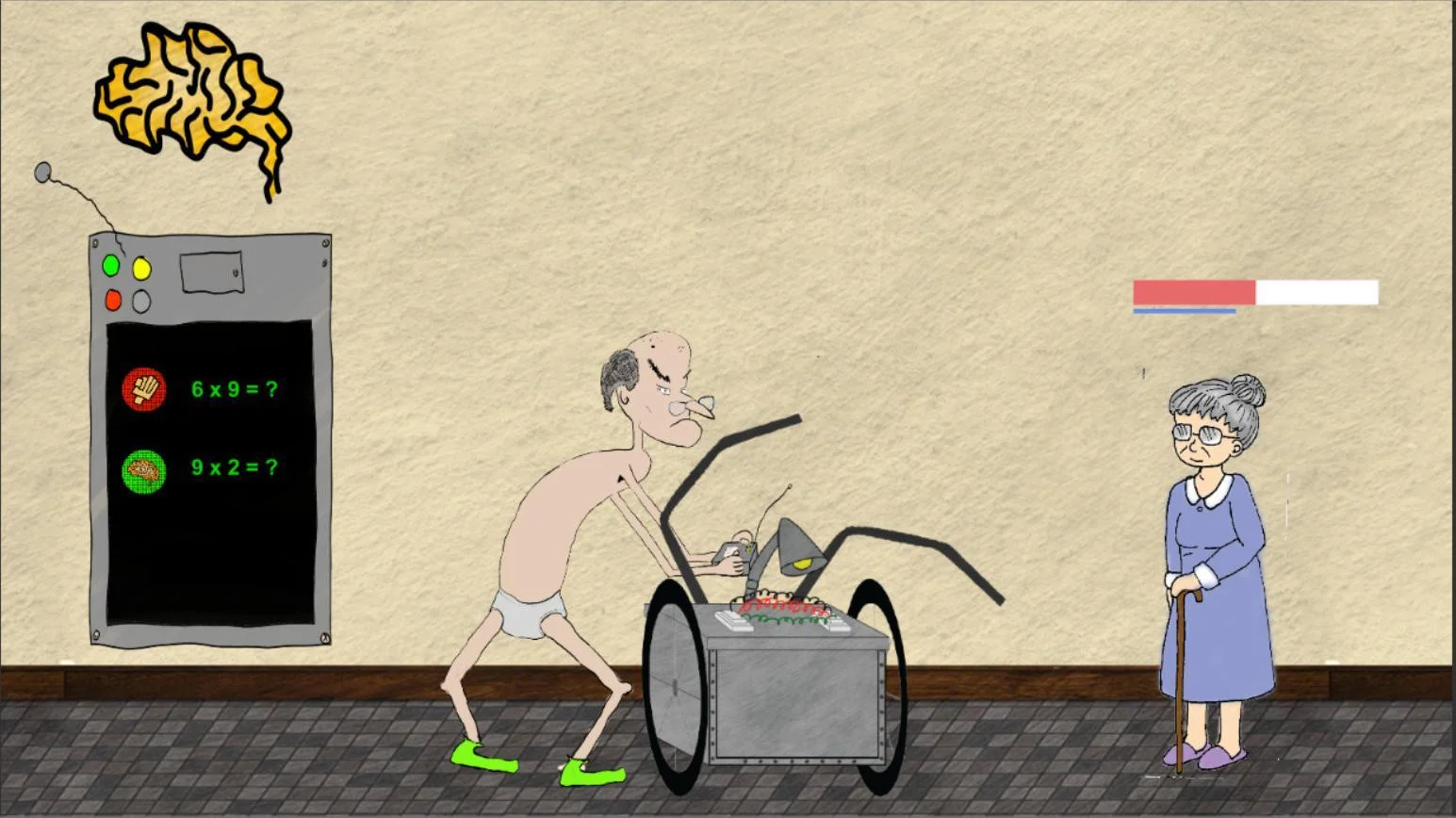 Dr. Pi escaping retirement (itch) Dr. Pi escaping retirement (itch)