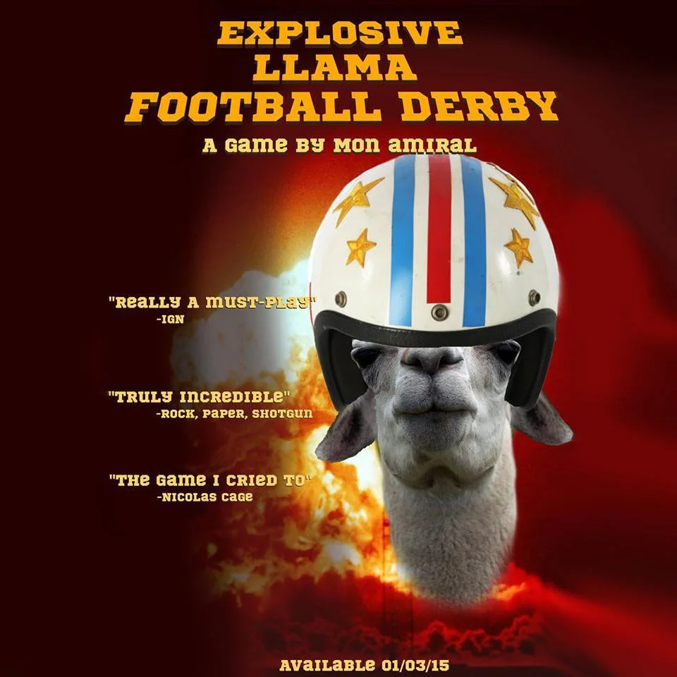 Explosive llama football derby (itch)