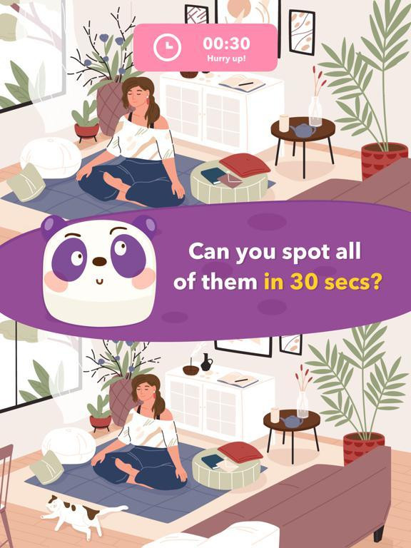 Panda Quest - Find Differences Panda Quest - Find Differences