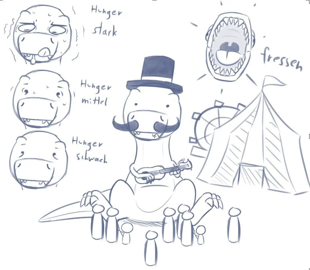 Blues Dino (itch) Blues Dino (itch)