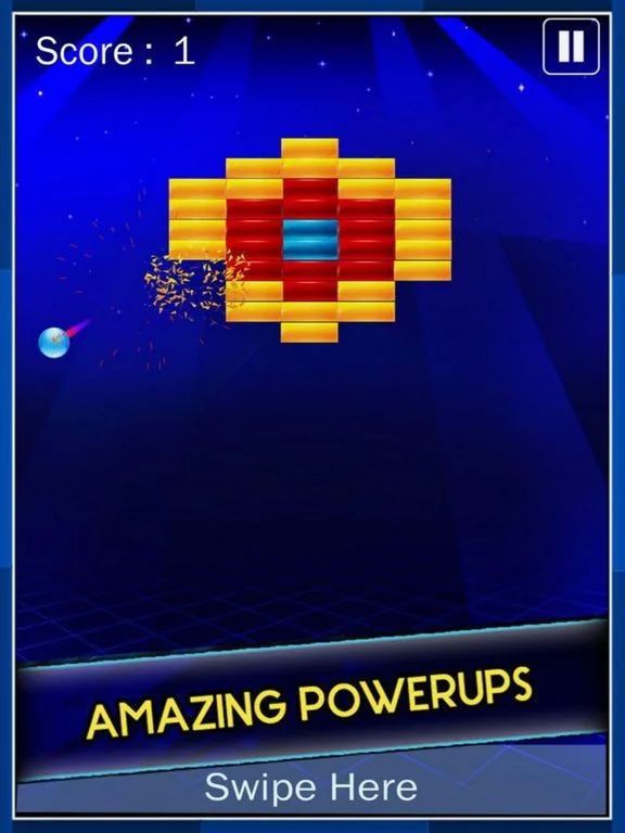 Shoot Brick Space Fire