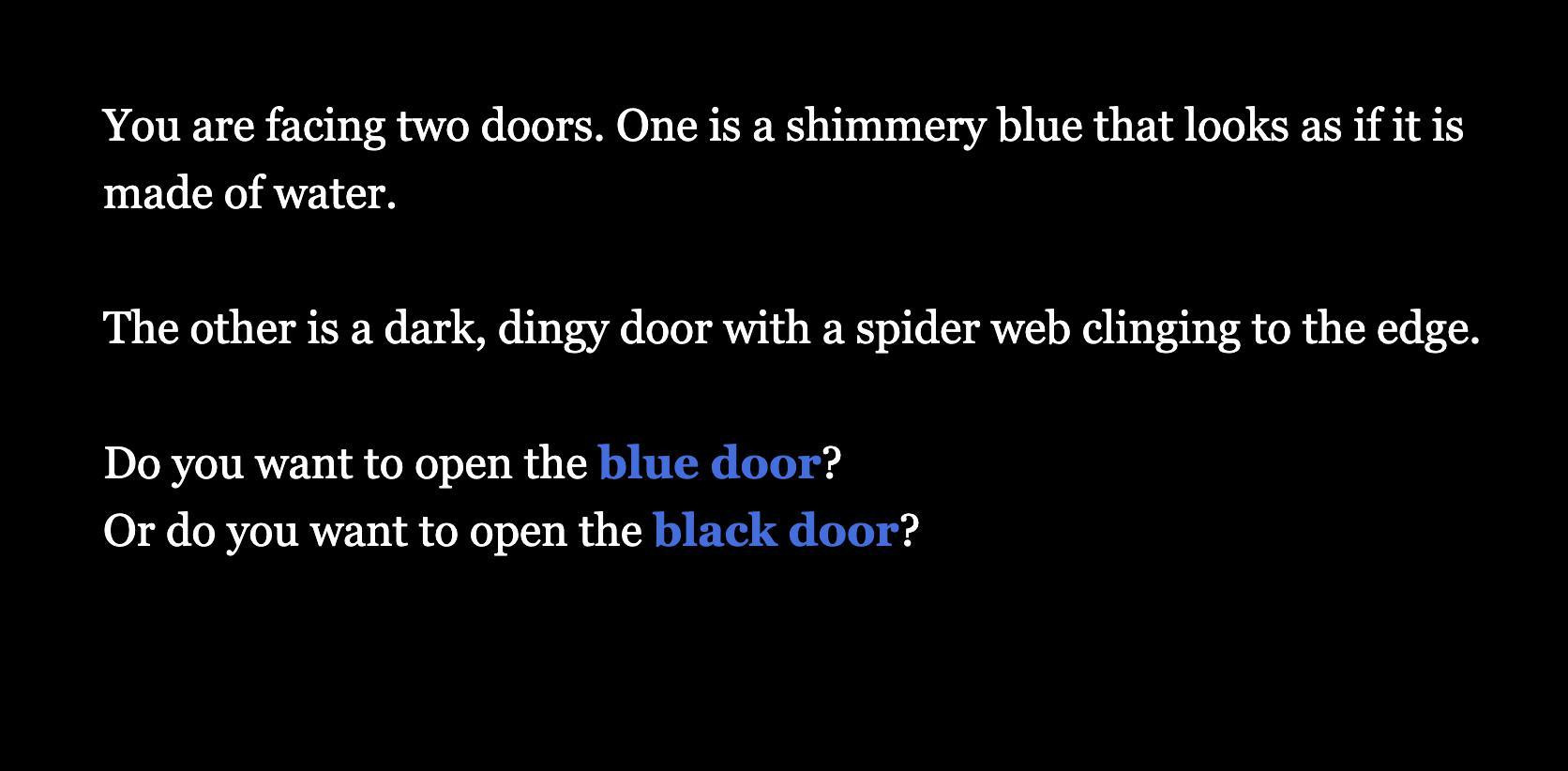 The Two Doors (JBSranger25) (itch)