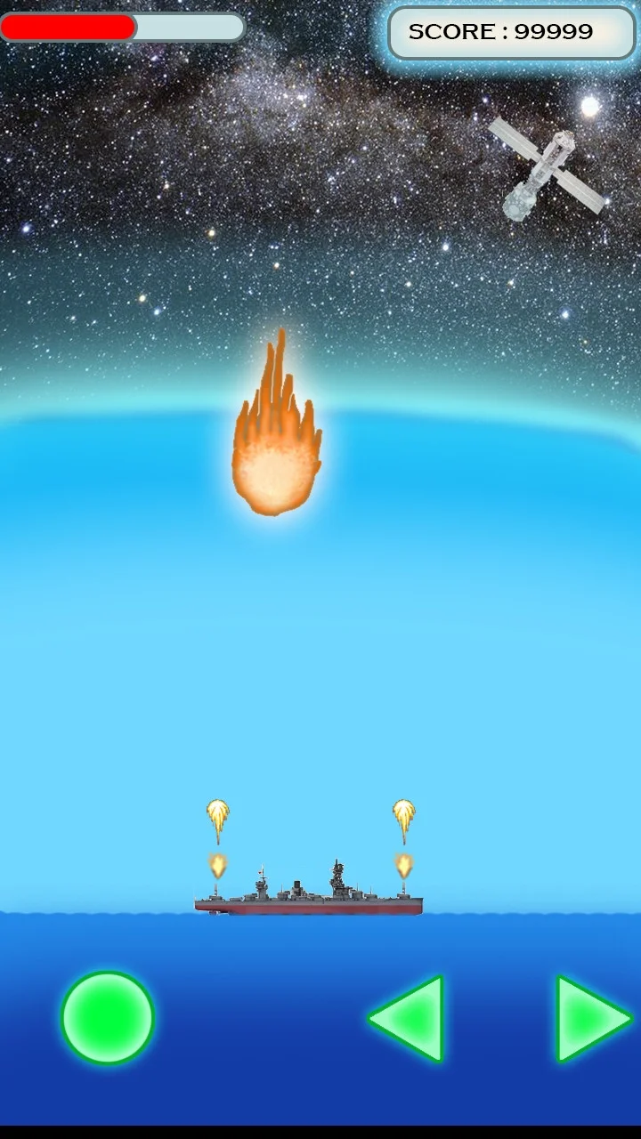 Ship Defence against Asteroid (itch)