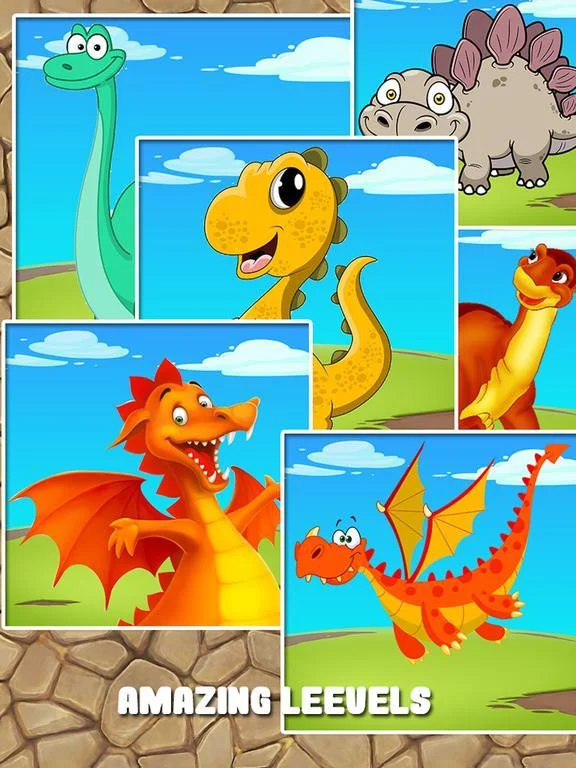 Dinosaur Slide Puzzle For Kids Dinosaur Slide Puzzle For Kids