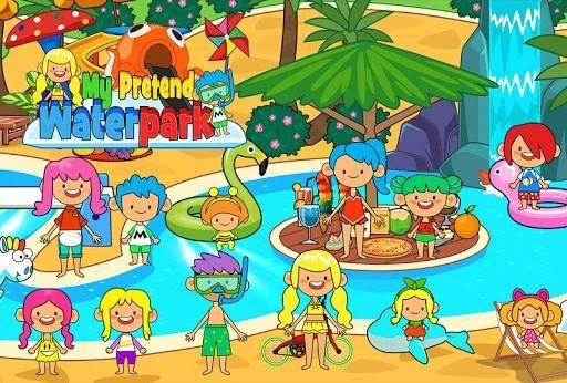 My Pretend Waterpark - Kids Summer Splash Pad My Pretend Waterpark - Kids Summer Splash Pad