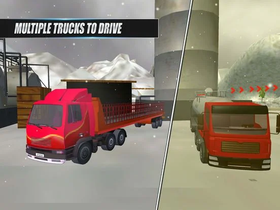 Extreme Winter Drive: Snow Oil Tanker Supply Truck Extreme Winter Drive: Snow Oil Tanker Supply Truck
