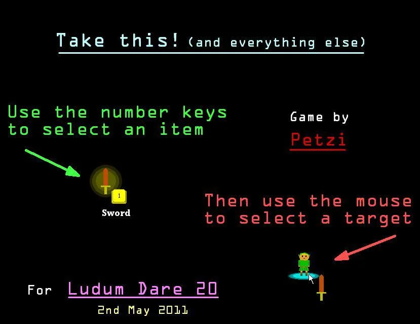 Take this! (and everything else) (itch)