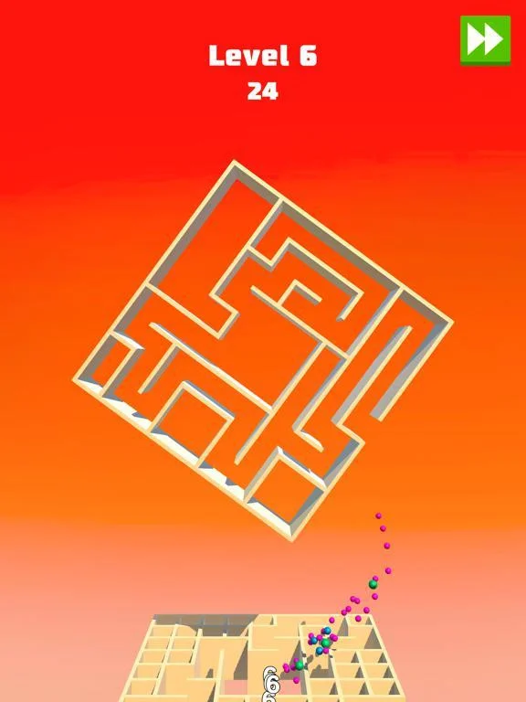 Balls Maze Rotate Puzzle 3D