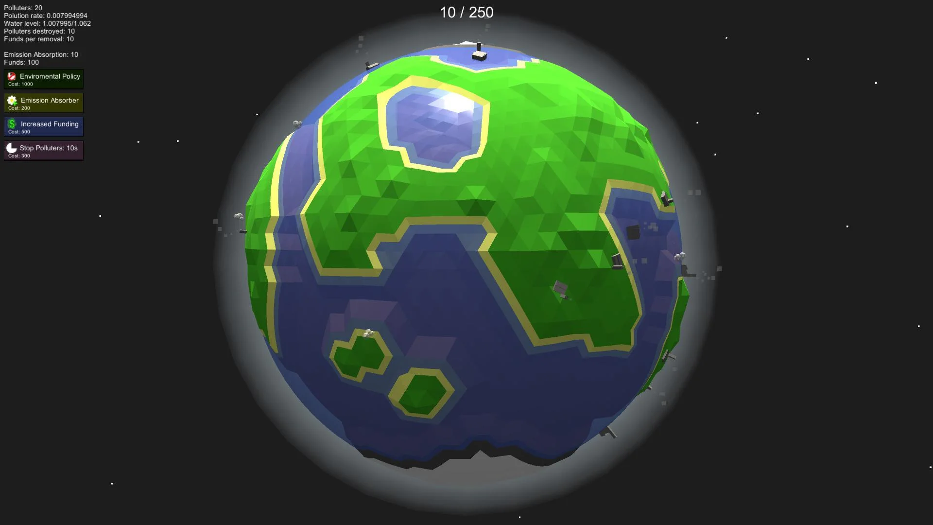 Ludum Dare 38: Environmental Control (itch)