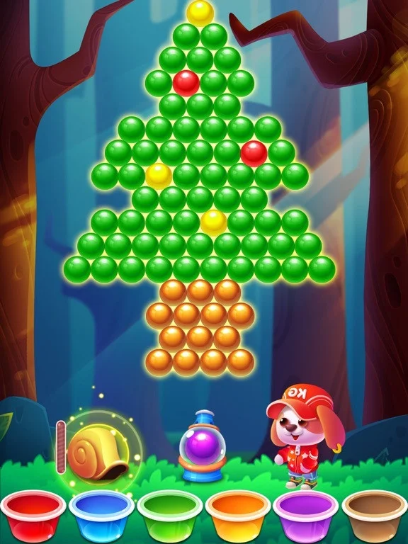 Bubble Shooter: Magic Snail