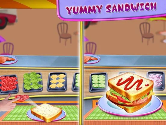 Fast Food Truck Park Chef Game Fast Food Truck Park Chef Game