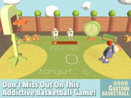 Cartoon Basketball
