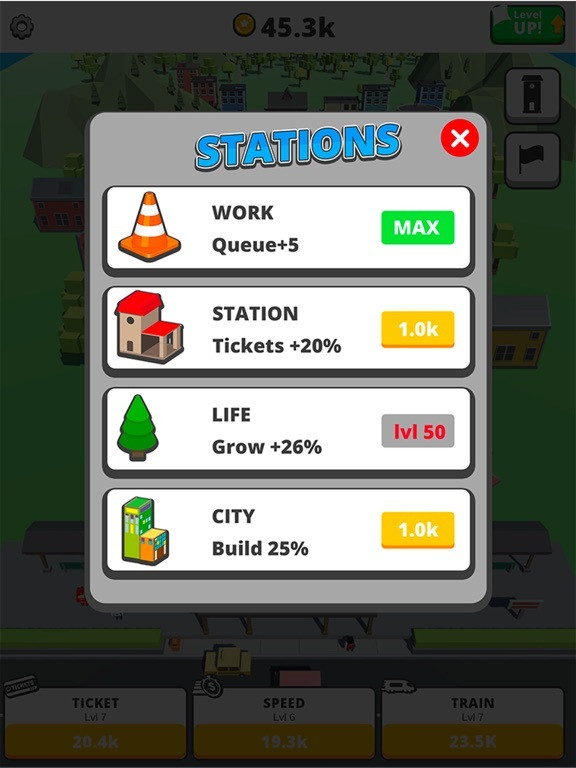 Idle Trains Idle Trains