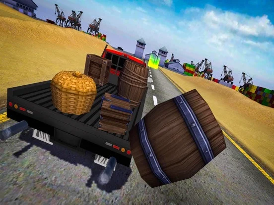 Off-Road Cargo Truck Driving Off-Road Cargo Truck Driving