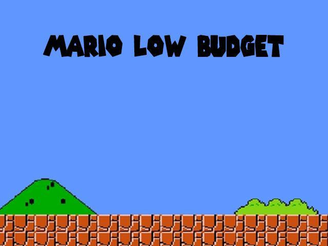 Mario Low Budget (itch)