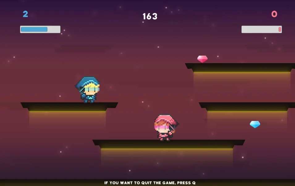 Рецензии BLU vs PNK (itch)