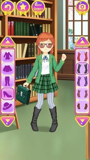 Anime School Dress Up