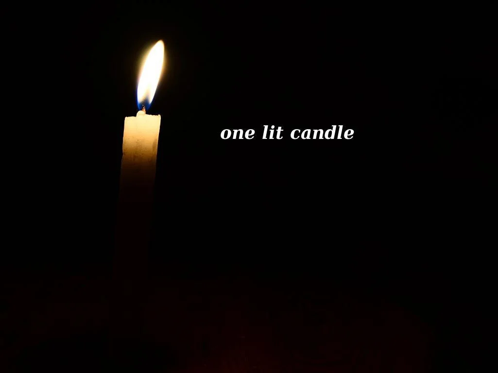 One Lit Candle (itch)