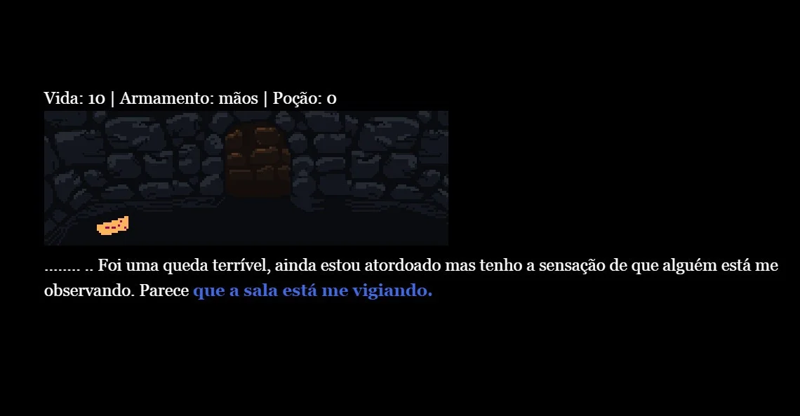 The Old Wizard's dungeon (itch, Portuguese)