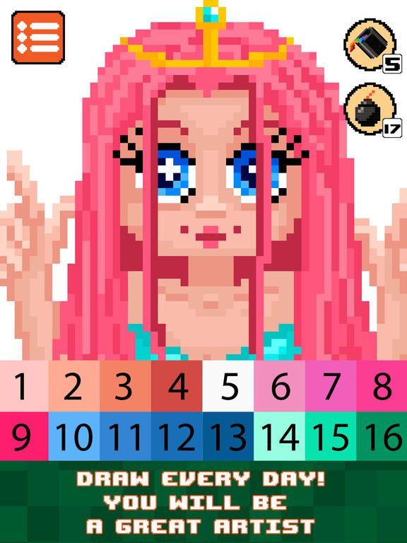 Draw in Pixel Art Draw in Pixel Art