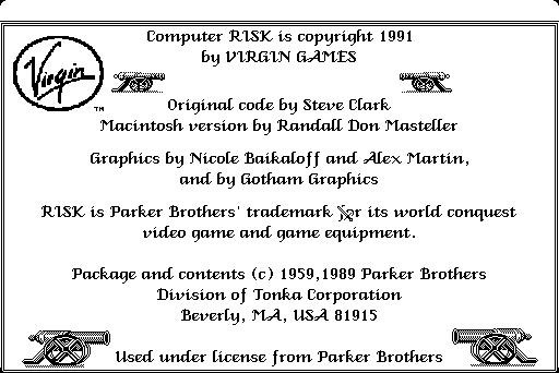 The Computer Edition of Risk: The World Conquest Game The Computer Edition of Risk: The World Conquest Game