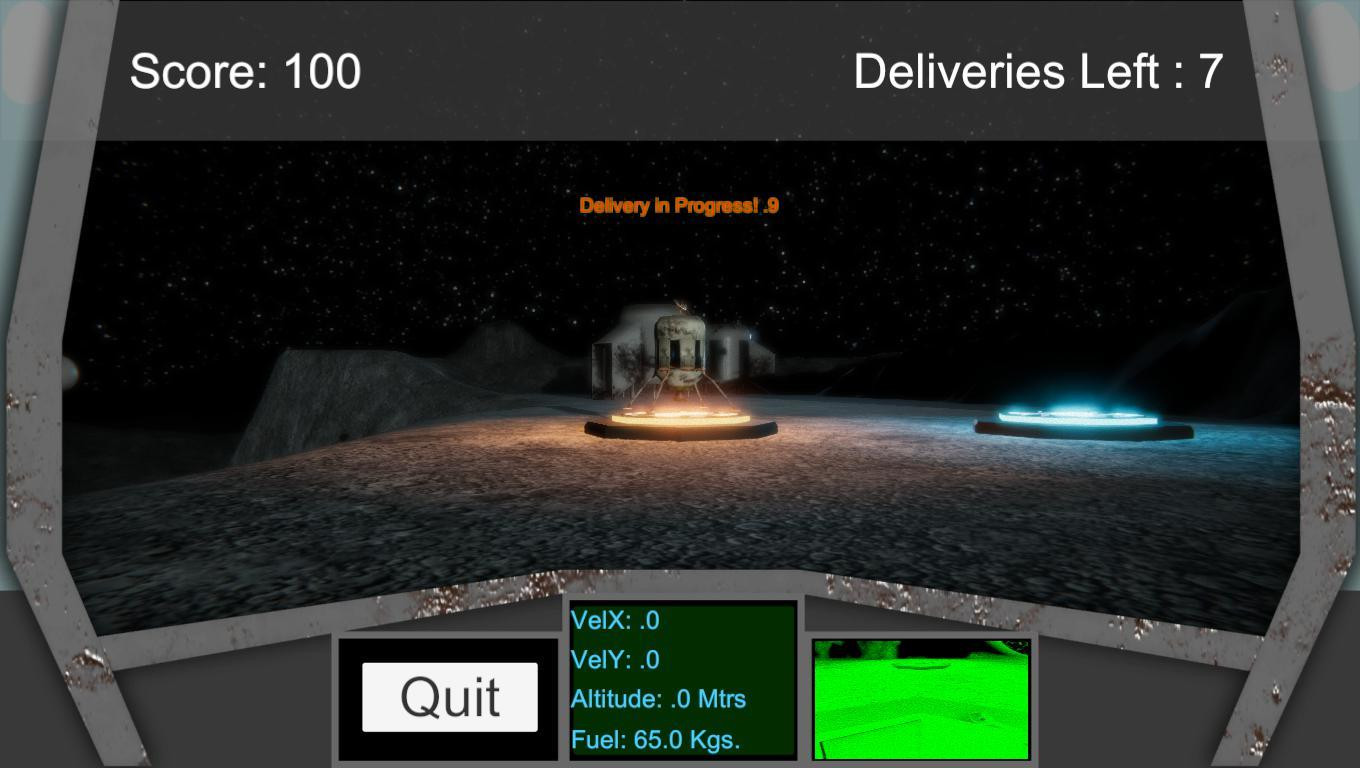 Рецензии DeliveryLander (itch)
