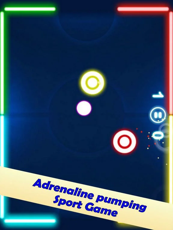 Neon Air Hockey Play Neon Air Hockey Play